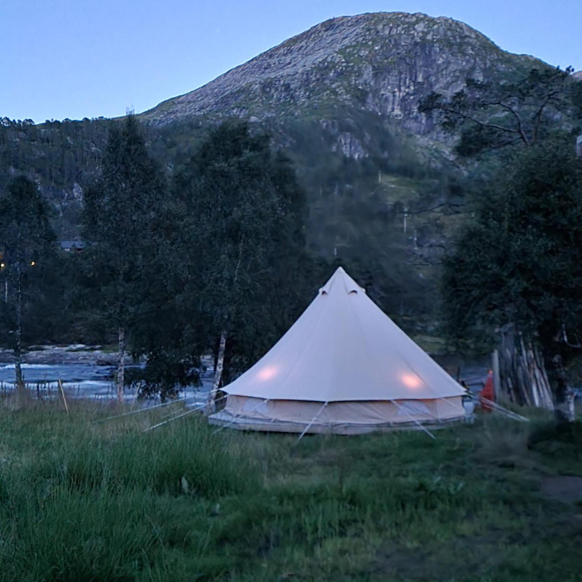 Hotel Flatheim Glamping Viksdalen Exterior foto
