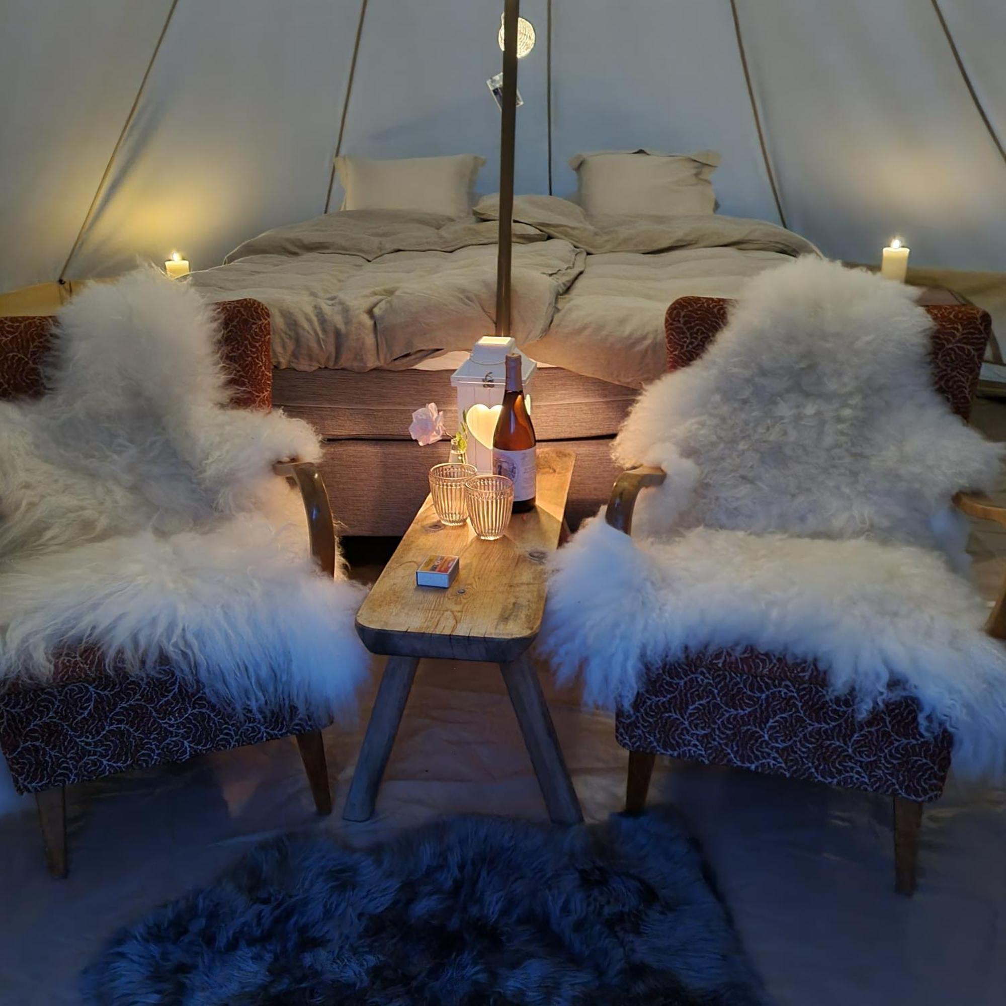 Hotel Flatheim Glamping Viksdalen Exterior foto