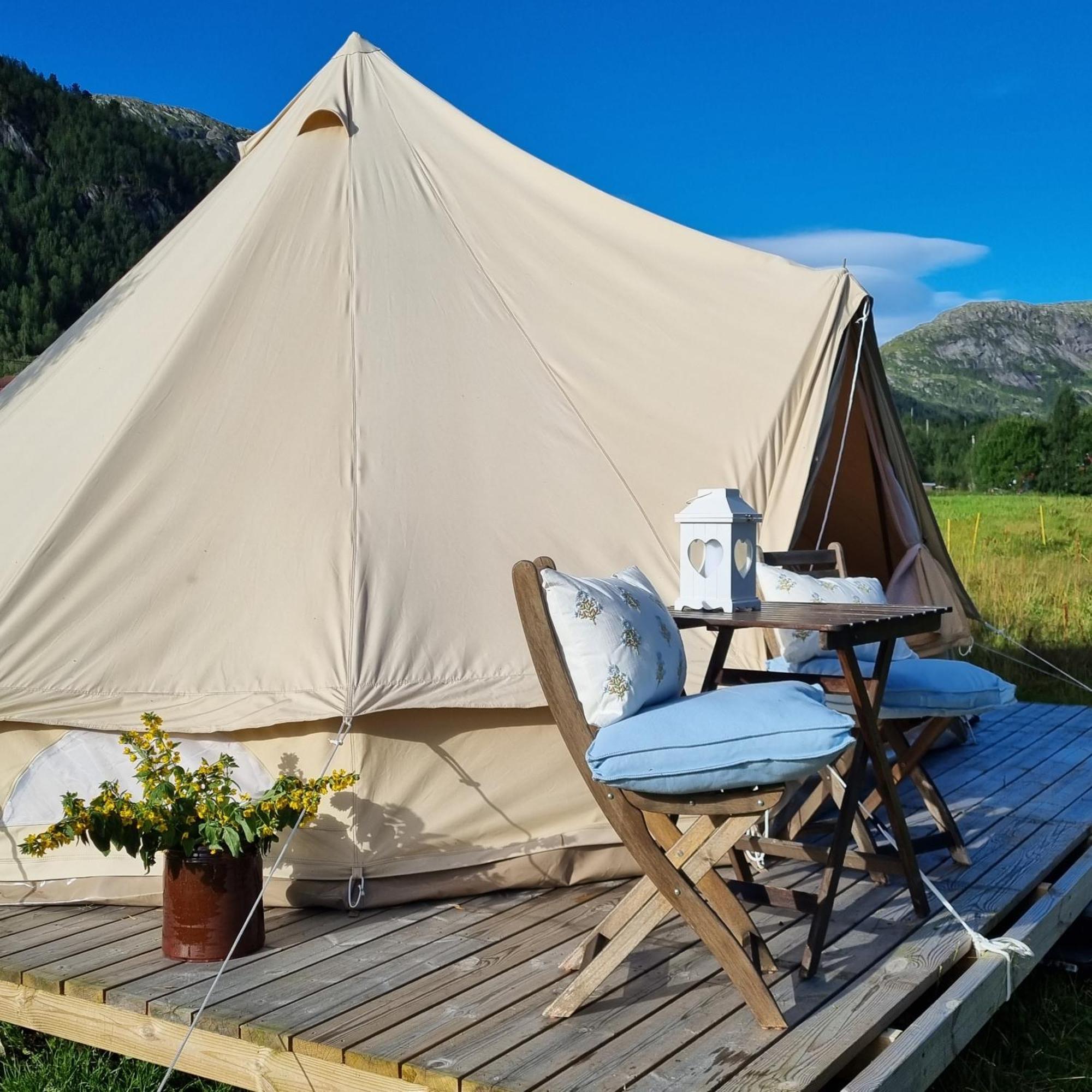 Hotel Flatheim Glamping Viksdalen Exterior foto