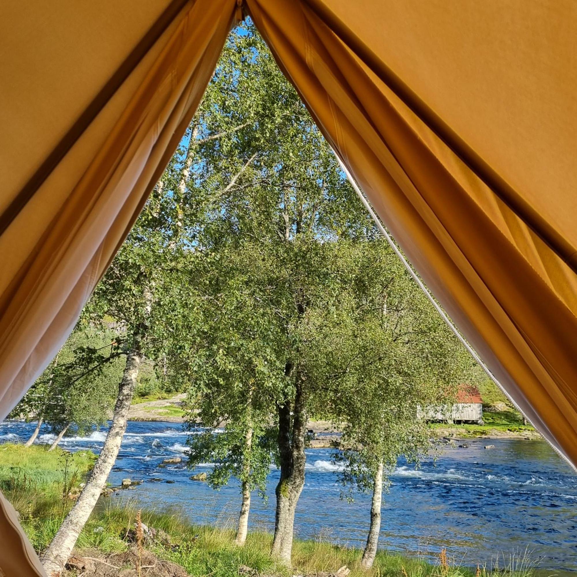 Hotel Flatheim Glamping Viksdalen Exterior foto